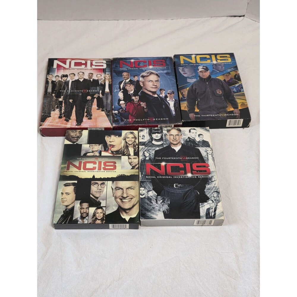 Lot of 5 NCIS DVDs Seasons 11,12,13,14,15